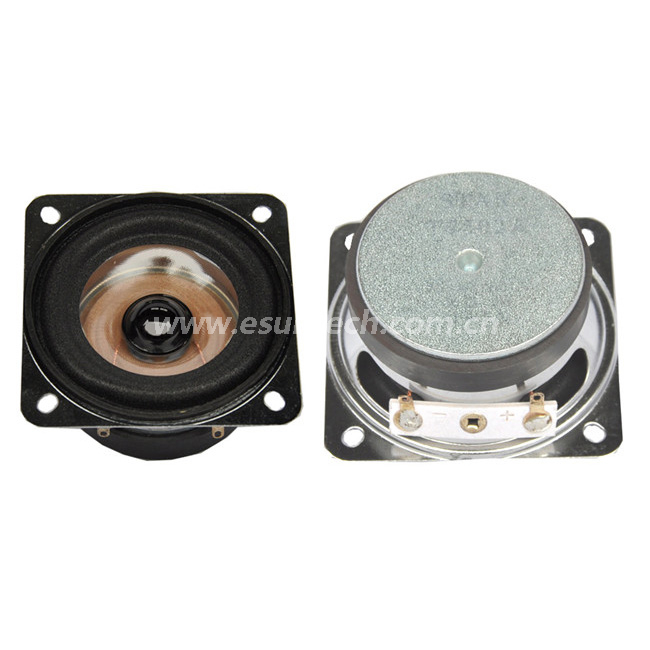 Loudspeaker YD66-13-8F53UM-R 66*66mm Square Mylar Audio Speaker Waterproof Speaker Unit - ESUTECH