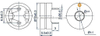 Electromagnetic buzzer EET1255 1.5V passive magnetic transducer - ESUNTECH
