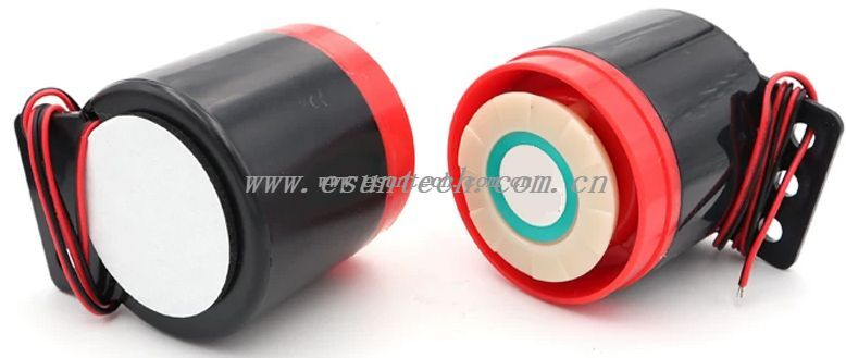 Piezo electronic Siren buzzer EPB5552-012-3.0-R 12/24V 120dB anunciator buzzer - ESUNTECH
