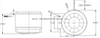 Piezo electronic Siren buzzer EPB5552-012-3.0-R 12/24V 120dB anunciator buzzer - ESUNTECH