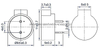 small magnetic transducer EET9650 low voltage annuciator - ESUNTECH